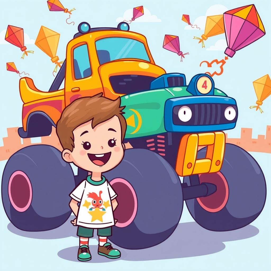 Nathaniel and the Talking Monster Truck