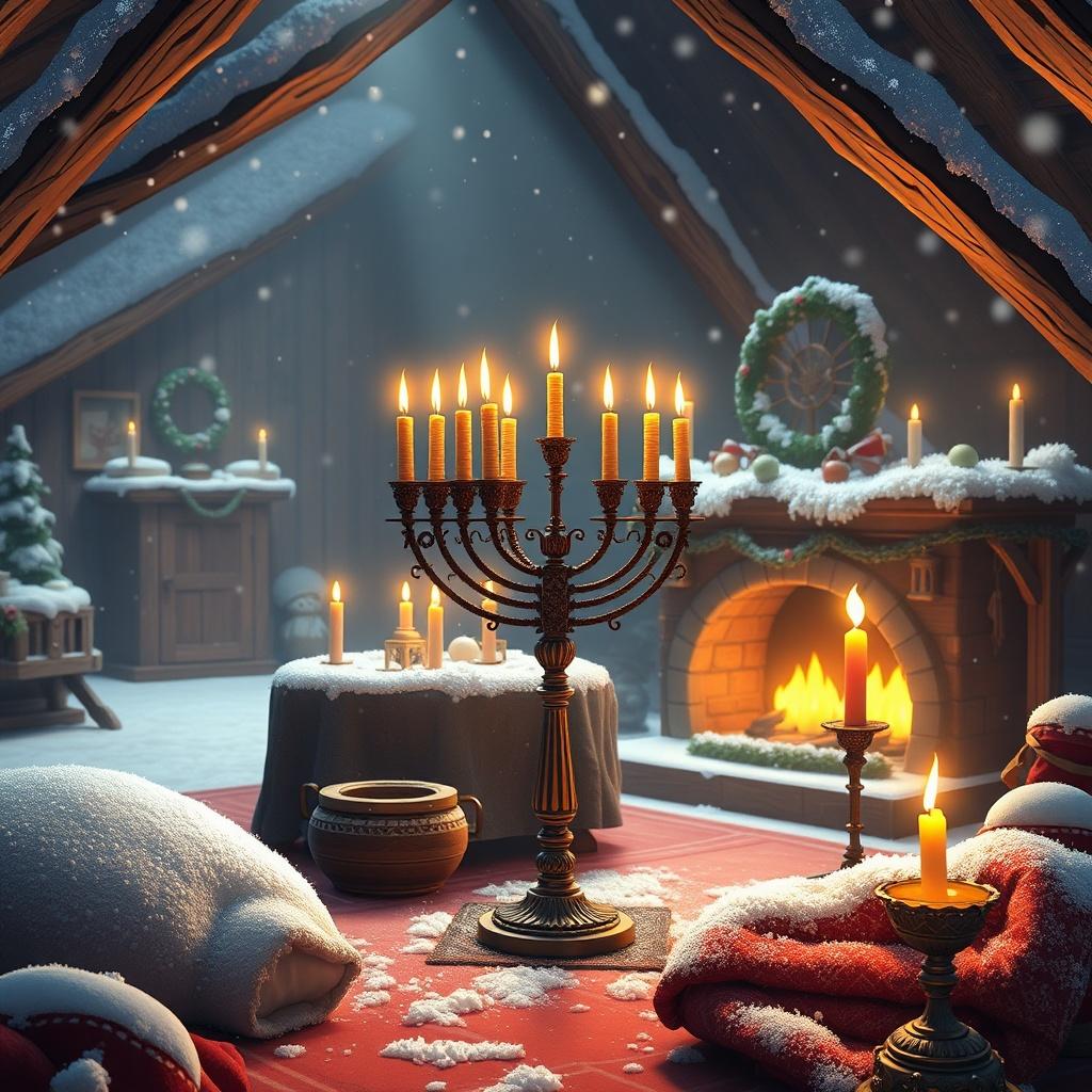 The Search for the Lost Chanukkah Light