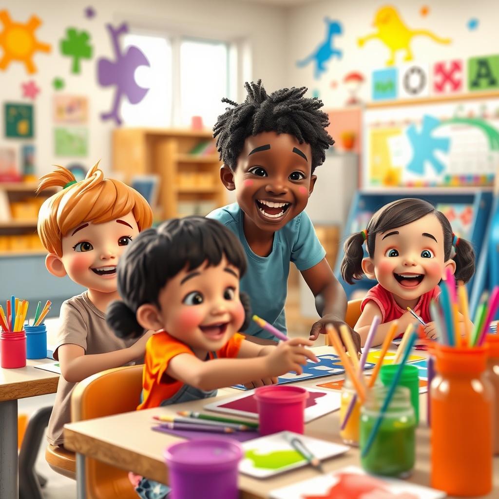 The Colorful Classroom Adventure