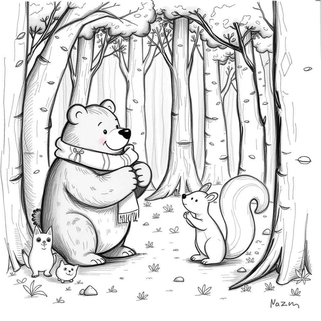 The Generous Bear's Winter Tale