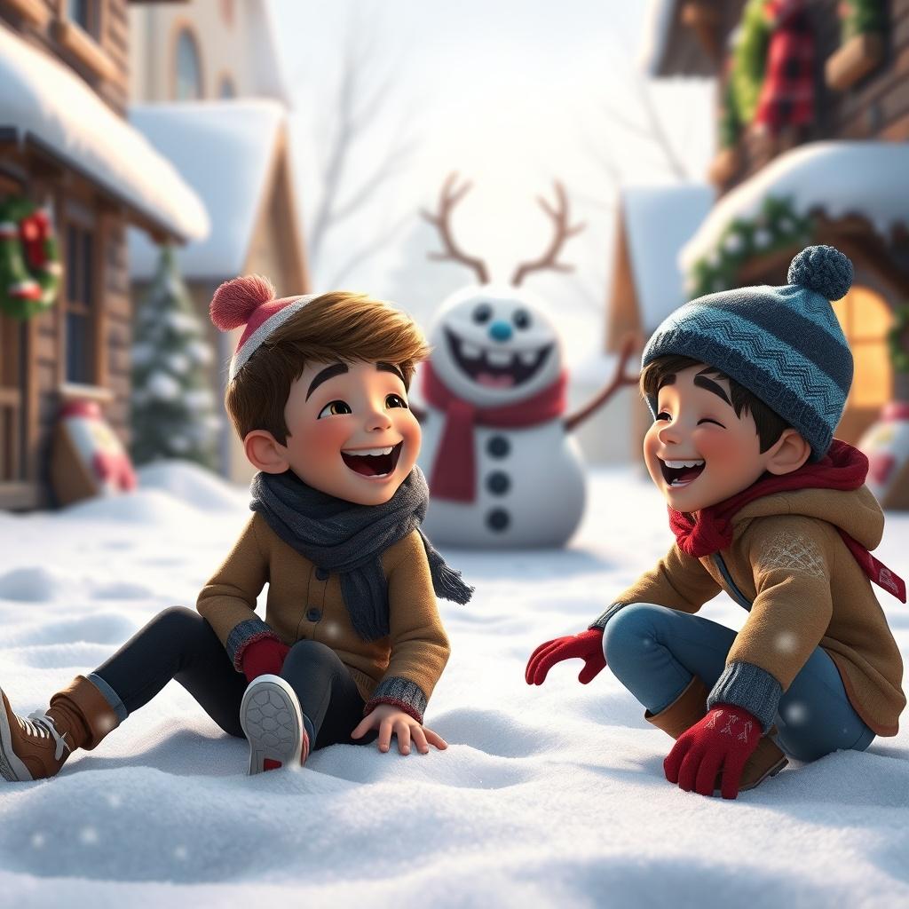 Ethan and Jaycen Save Christmas