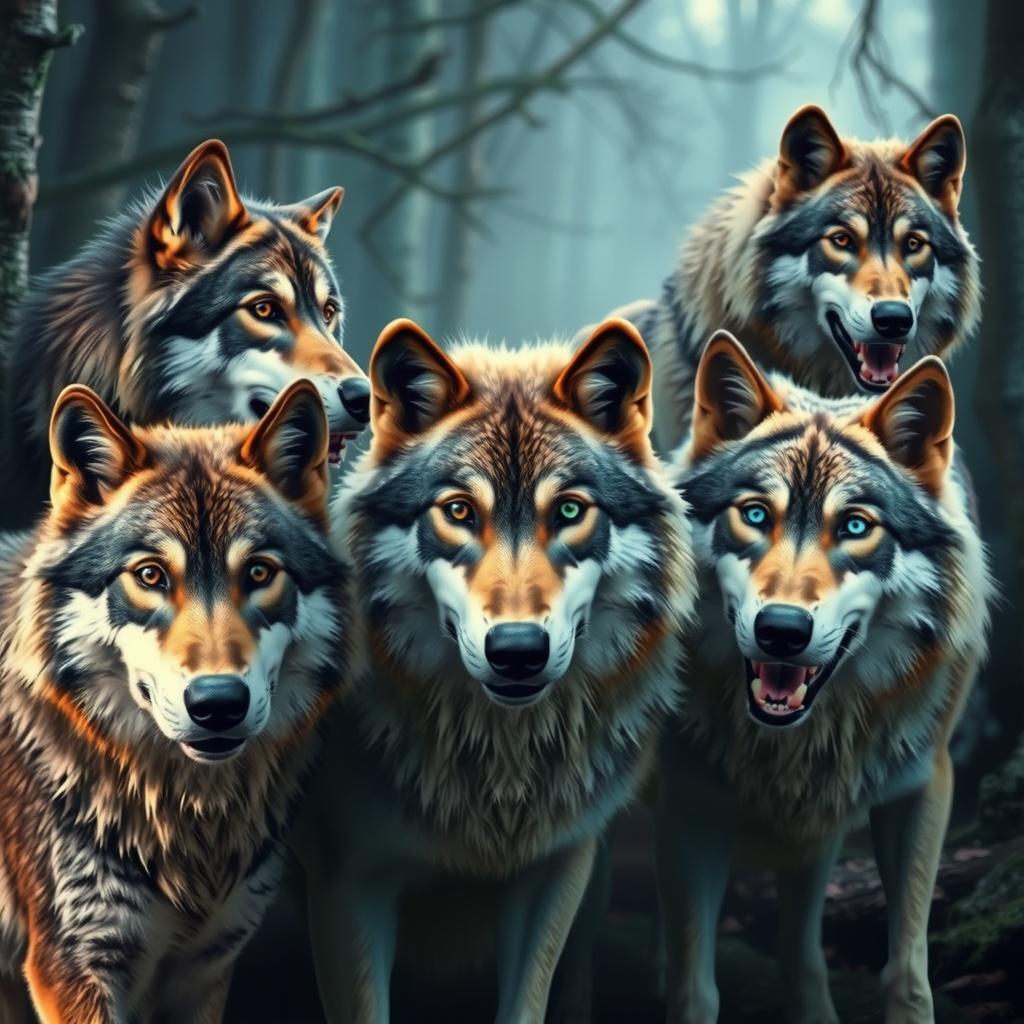 Warrior Wolves: The Pack of Destiny