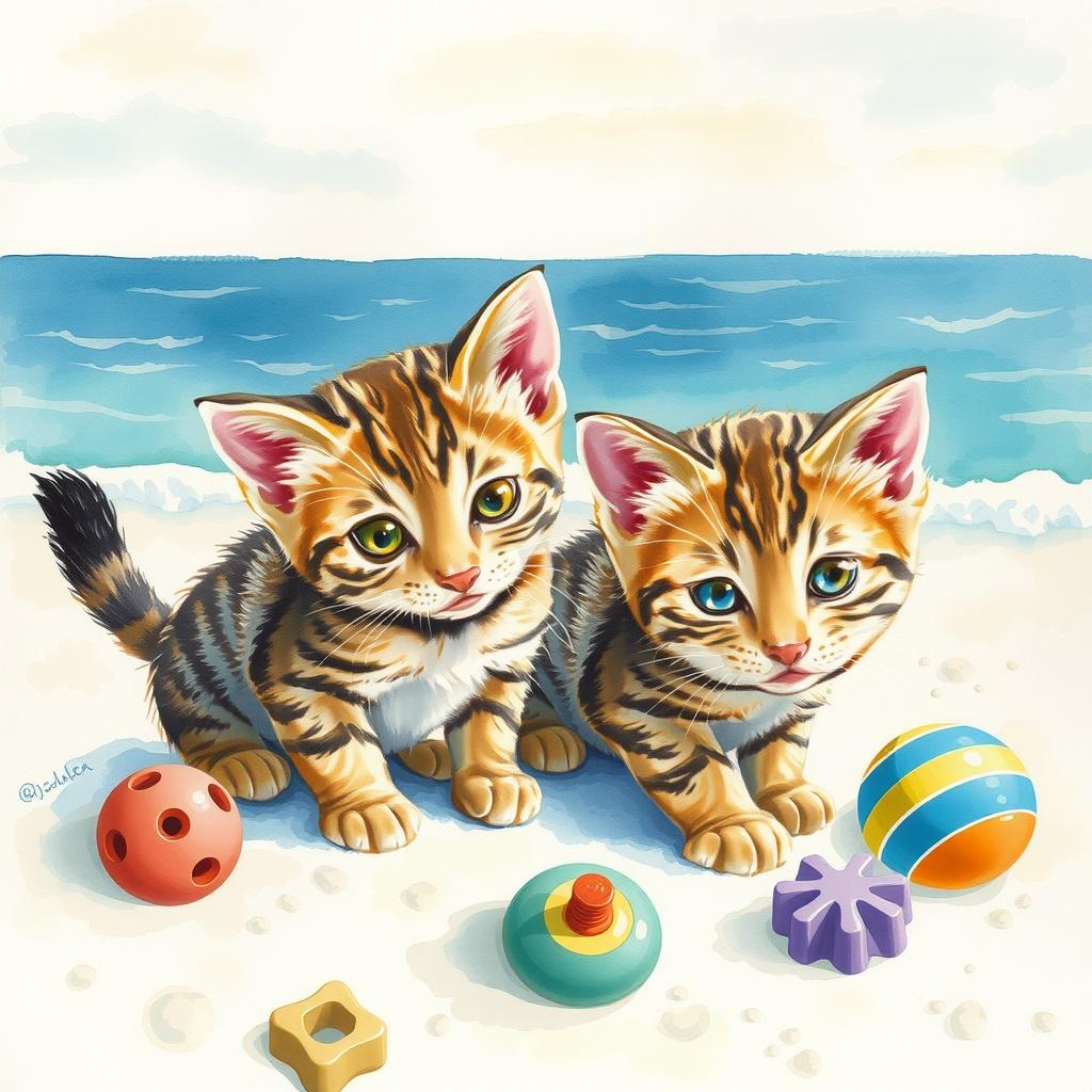 Mochi and Mei’s Seaside Adventure
