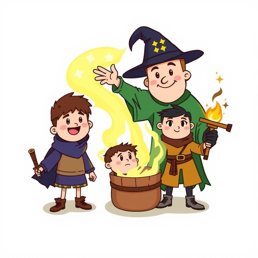 The Siblings’ Escape