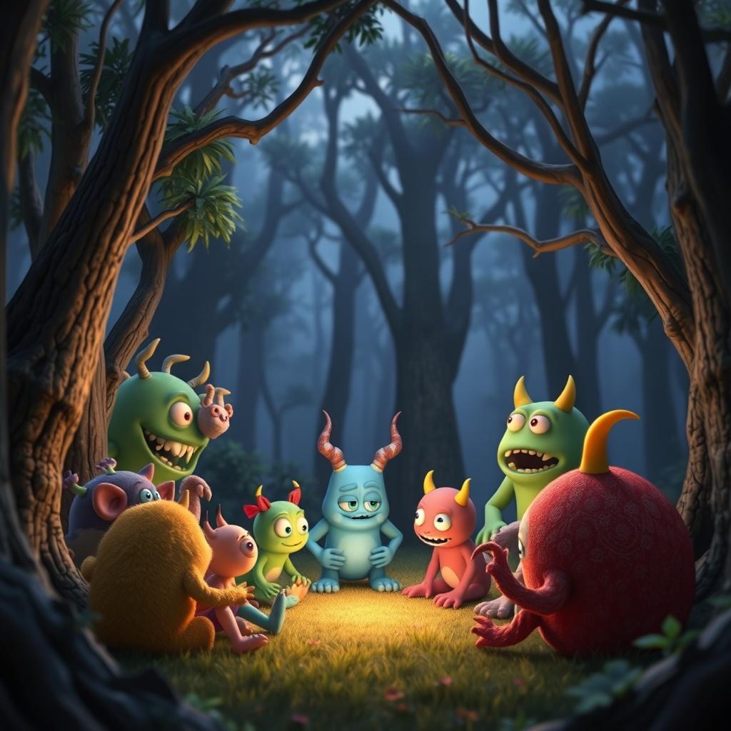 The Cowardly Monster's Journey