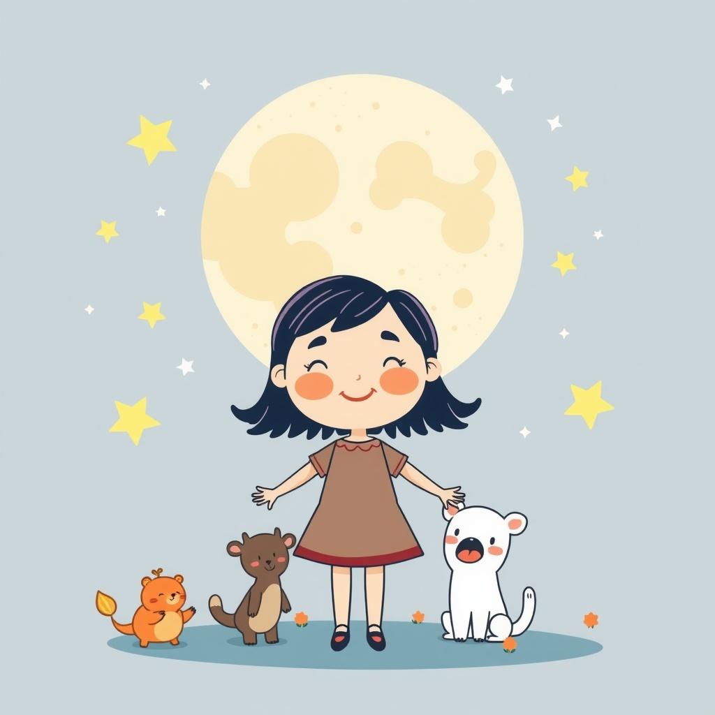 Luna's Magical Moonlight Adventure: A Journey Through the Stars