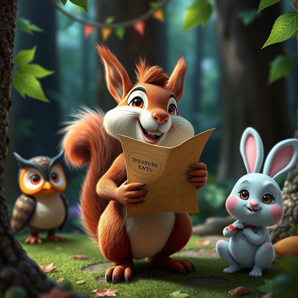Nibbles and the Enchanted Map