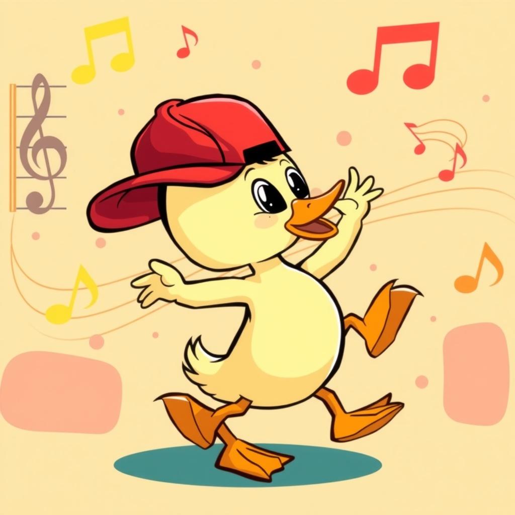 The Little Duck with the Red Cap