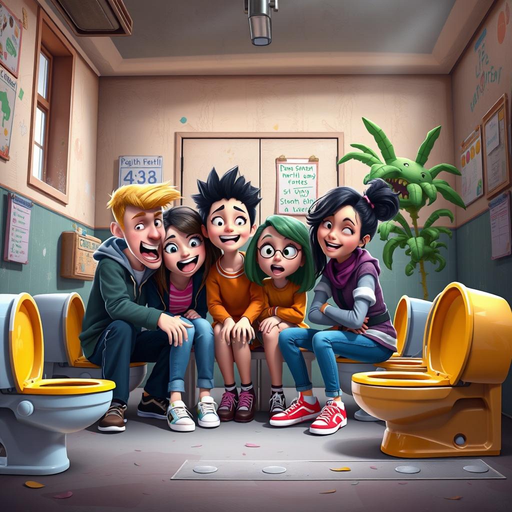 The Skibidi Toilet Invasion