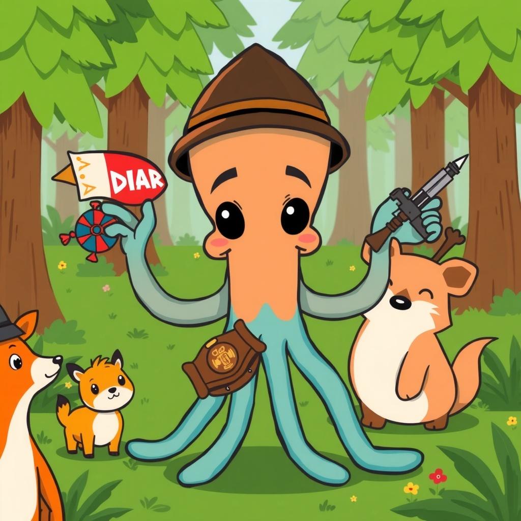 Silly Squid and the Woodland Spoils