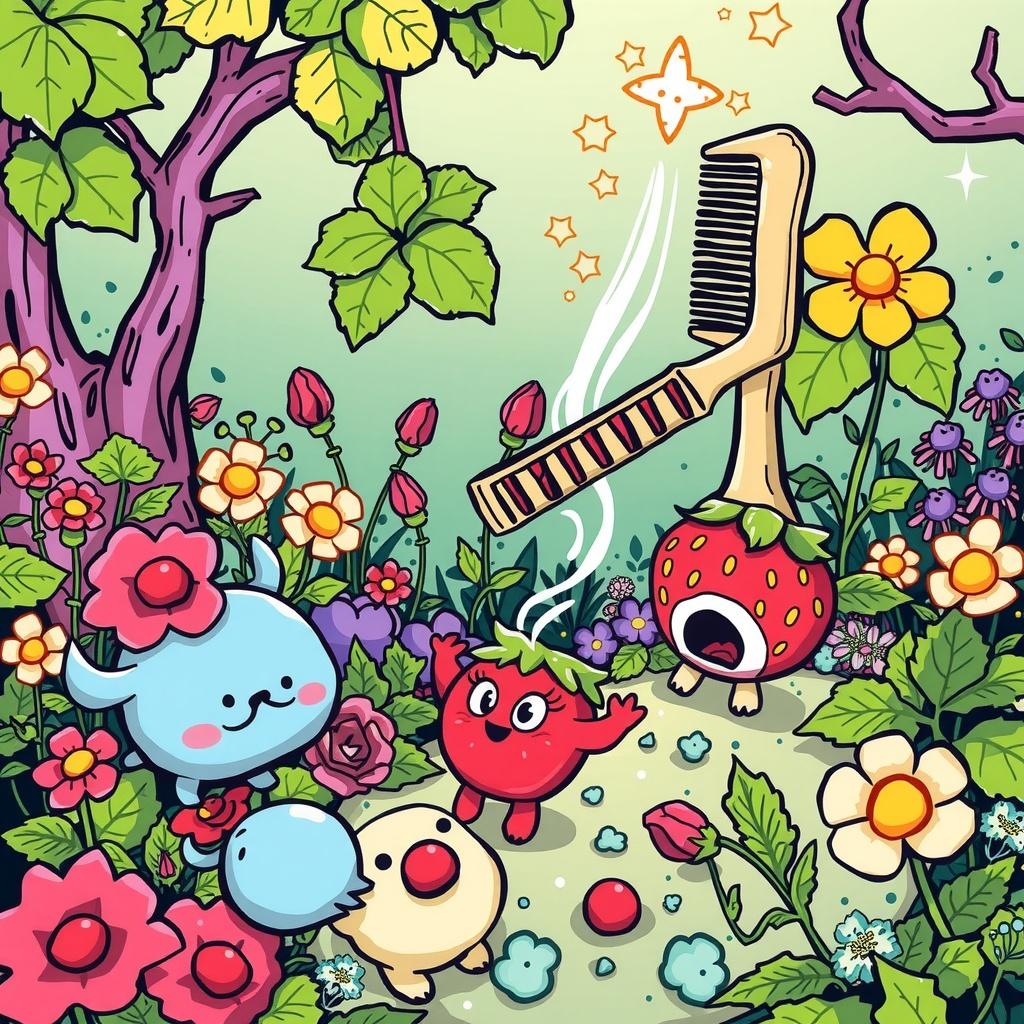 Little Strawberry and the Magic Comb