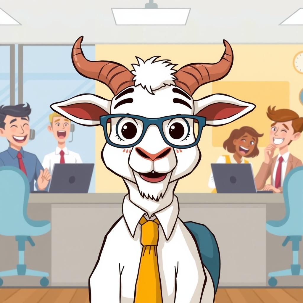 The Goat That Took Over a Zoom Call