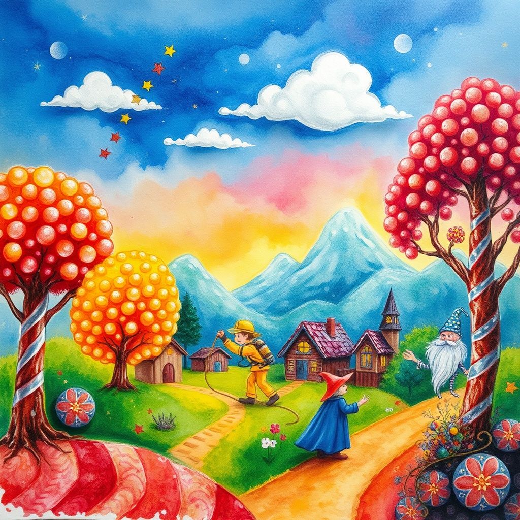The Adventures of Gulliver in the Magical Crazy Town