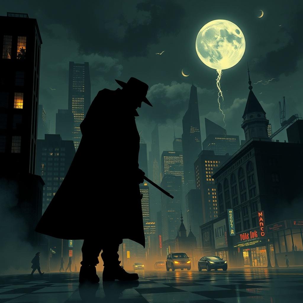 Night Cool City: Profanity and Shadows