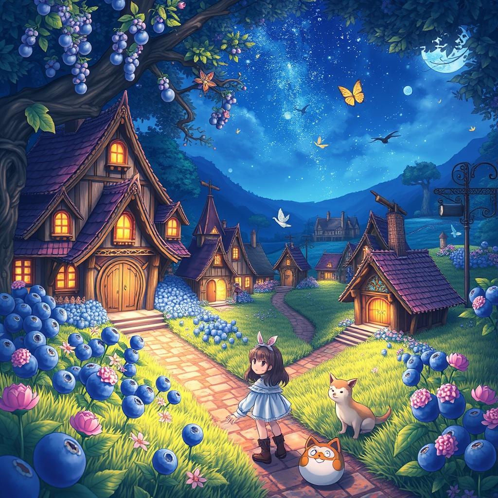 The Enchanted Blueberry Fields