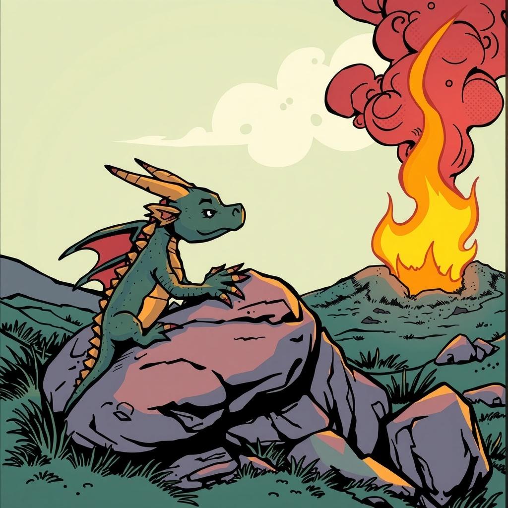 The Dragon Who Feared Fire