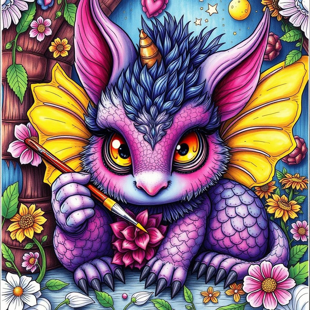 The Enchanted Coloring Book