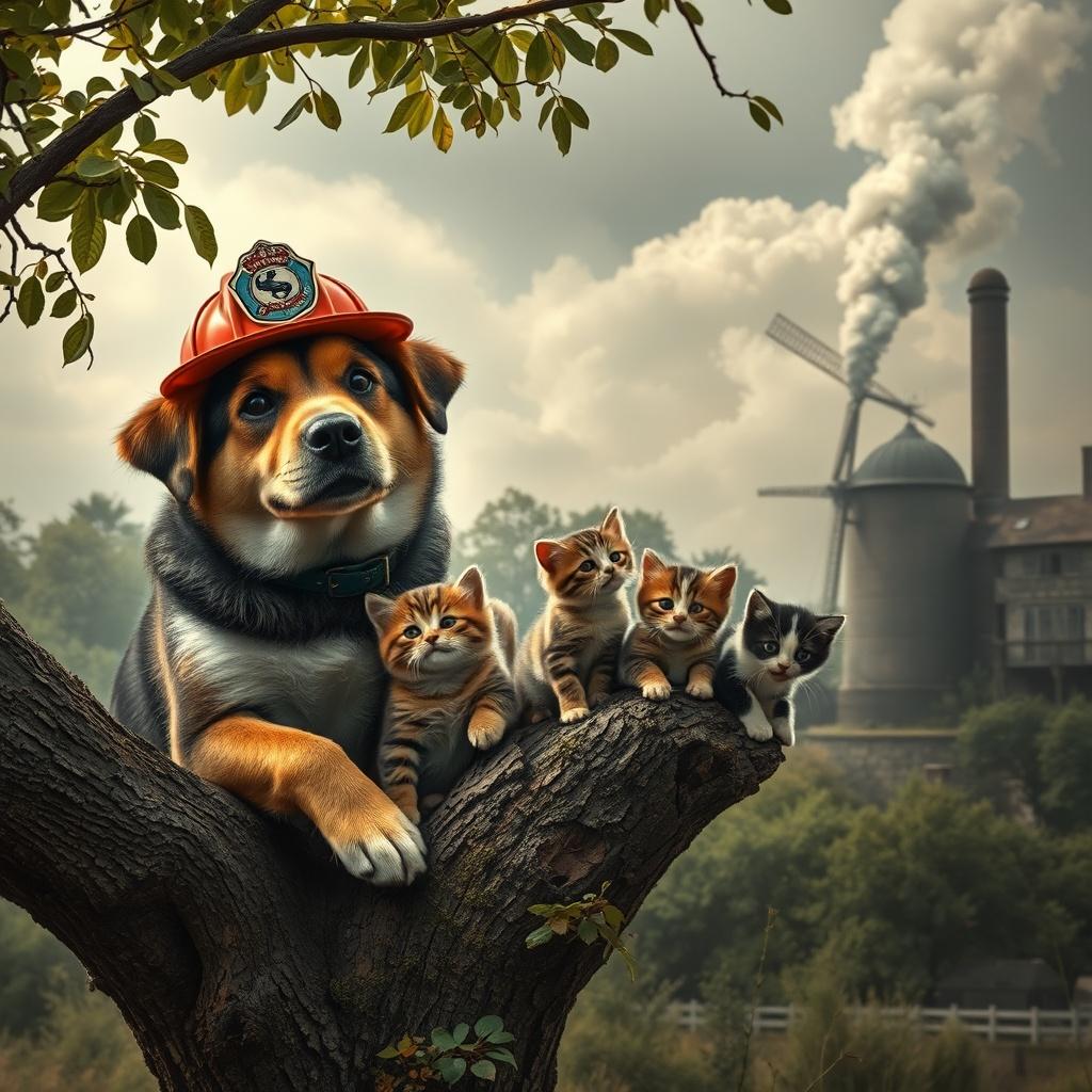 Palle the Fireman Dog