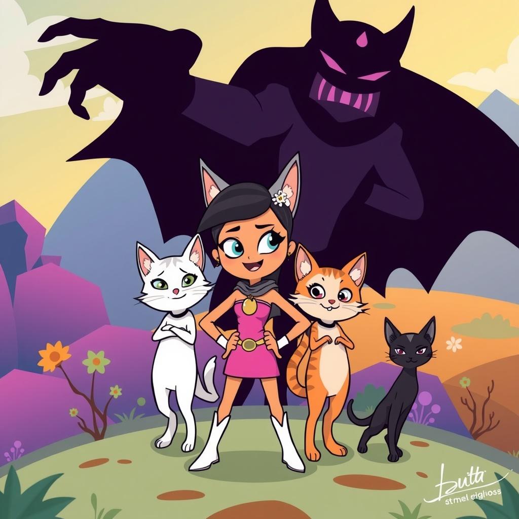 The Adventures of Bria and Her Kittens
