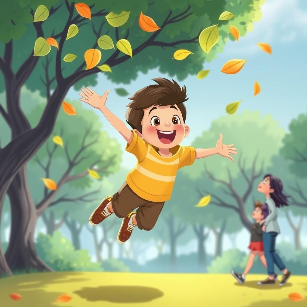 The Wind Child's Adventure