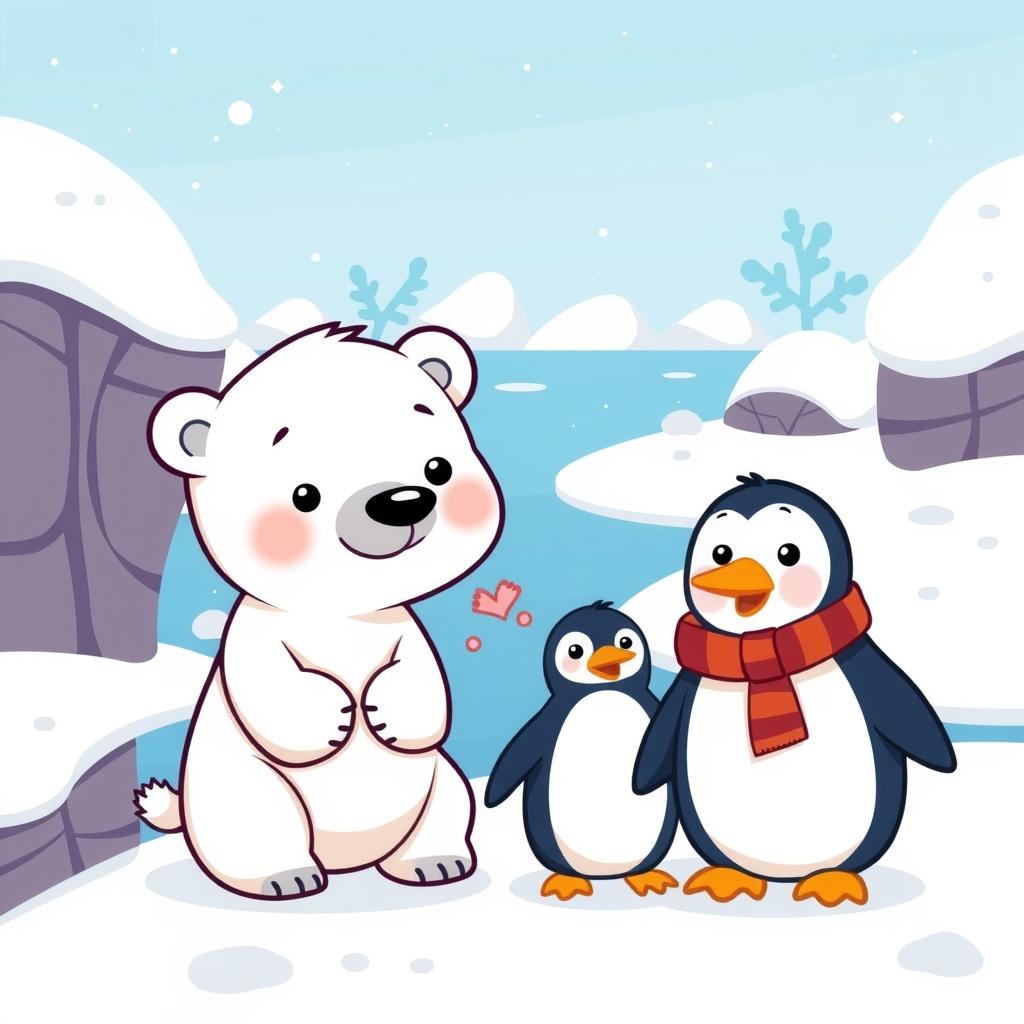 The Polar Bear and the Penguin