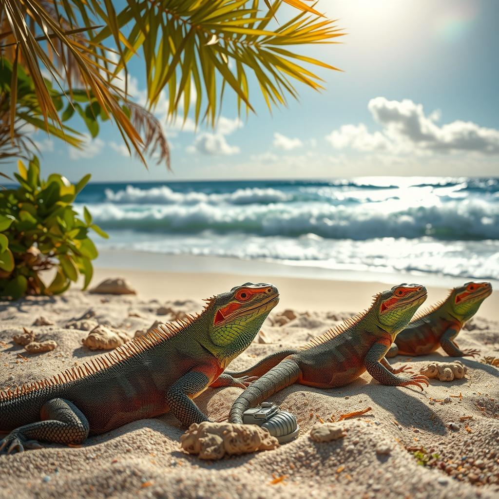 Beachside Lizards