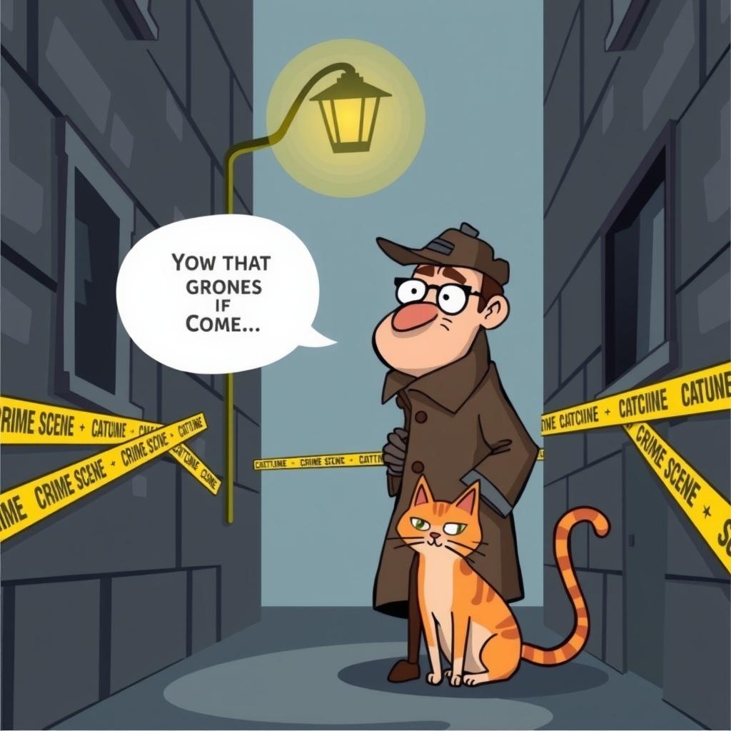 The Detective's Feline Partner