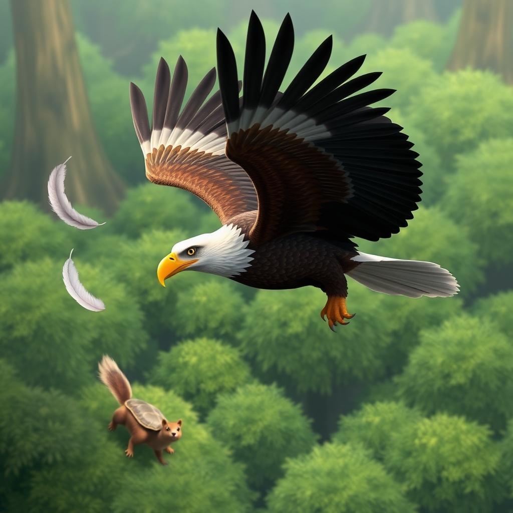 Sammy the Bald Eagle and the Lost Feather