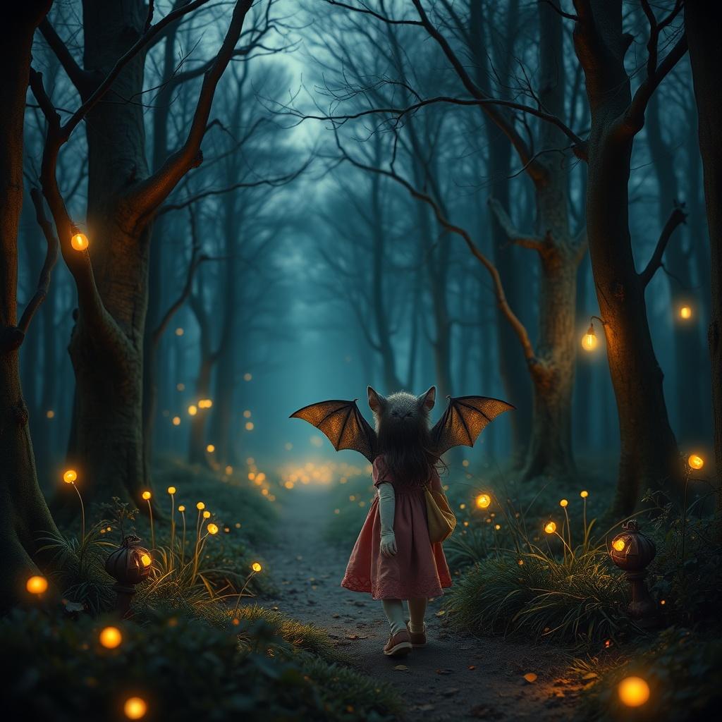 The Bat and the Whispering Woods