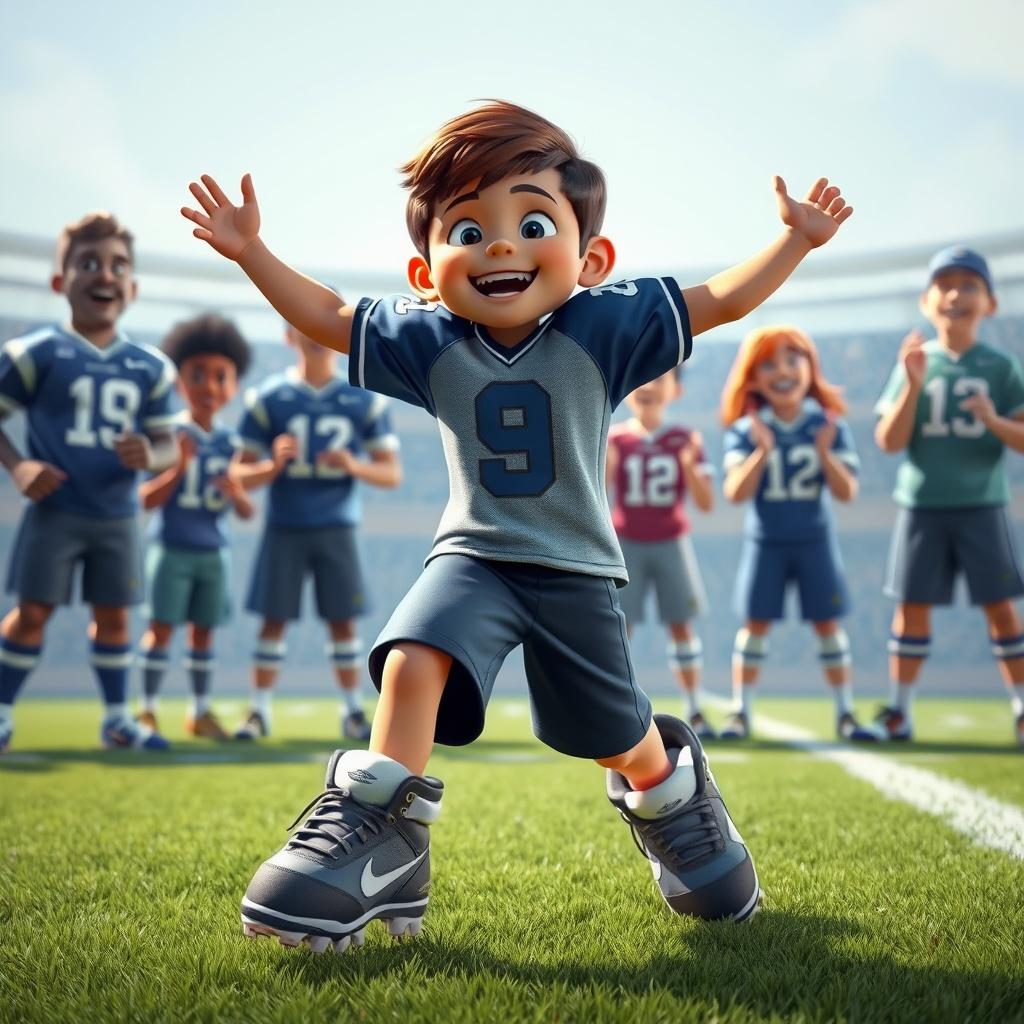 Leo's First Kick