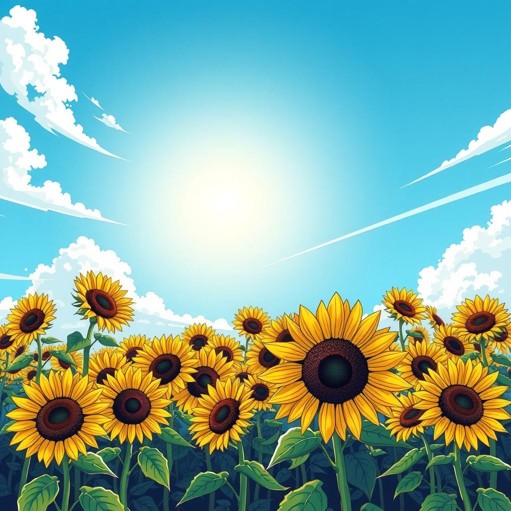 The Beautiful Sunshine of a Sunflower