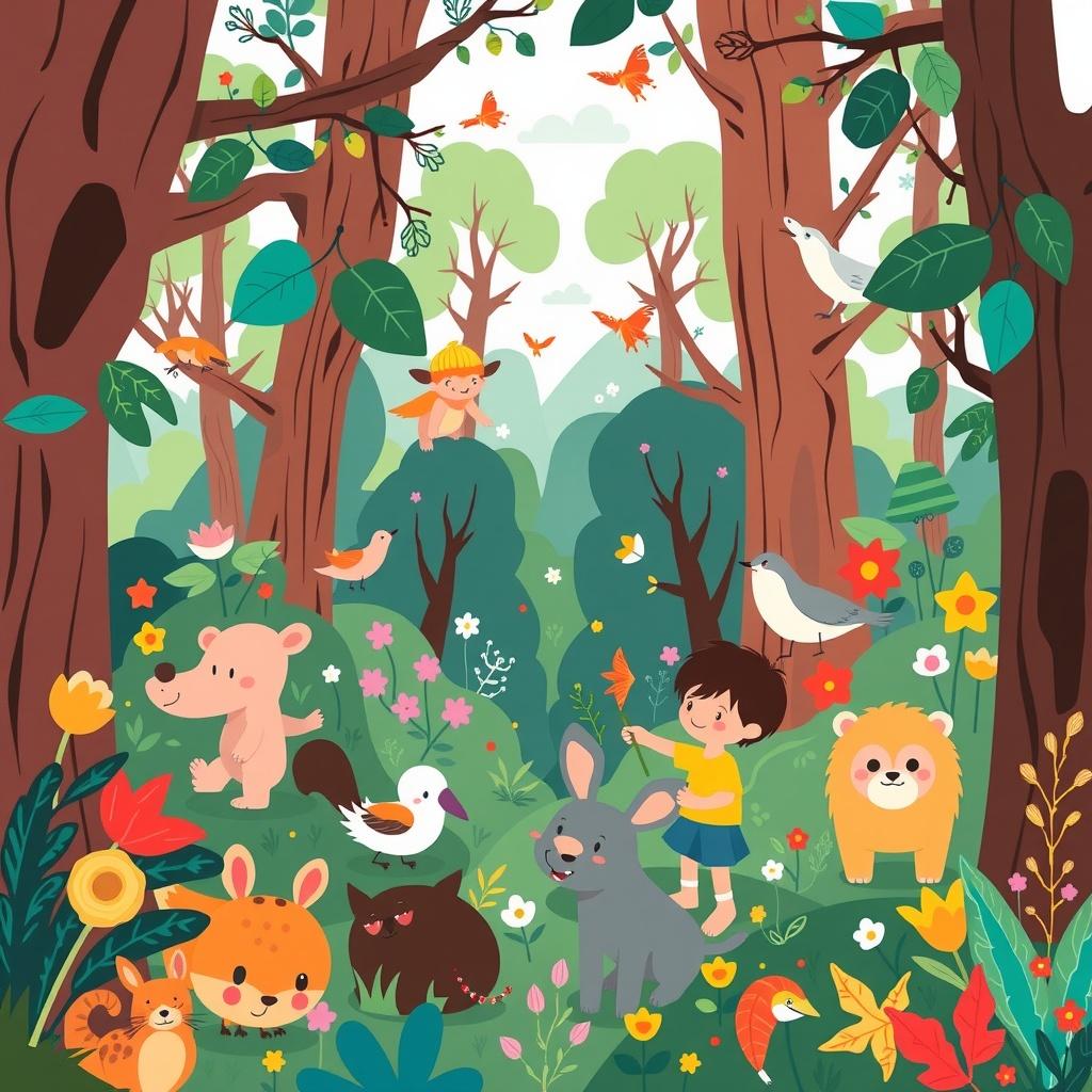 The Magical Adventure of Lila and the Rainbow Cat