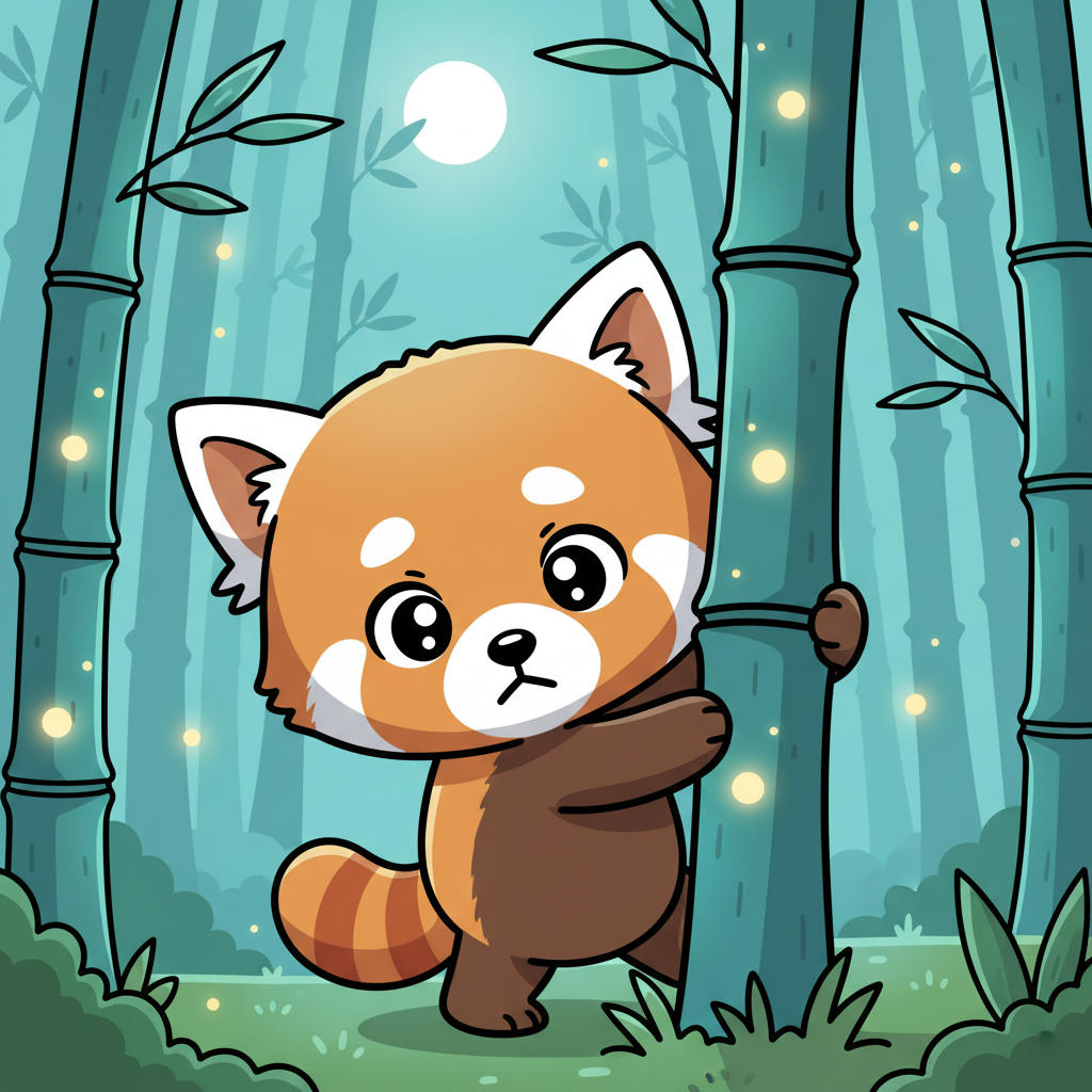 Luna and the Magic Wish River: A Red Panda's Adventure