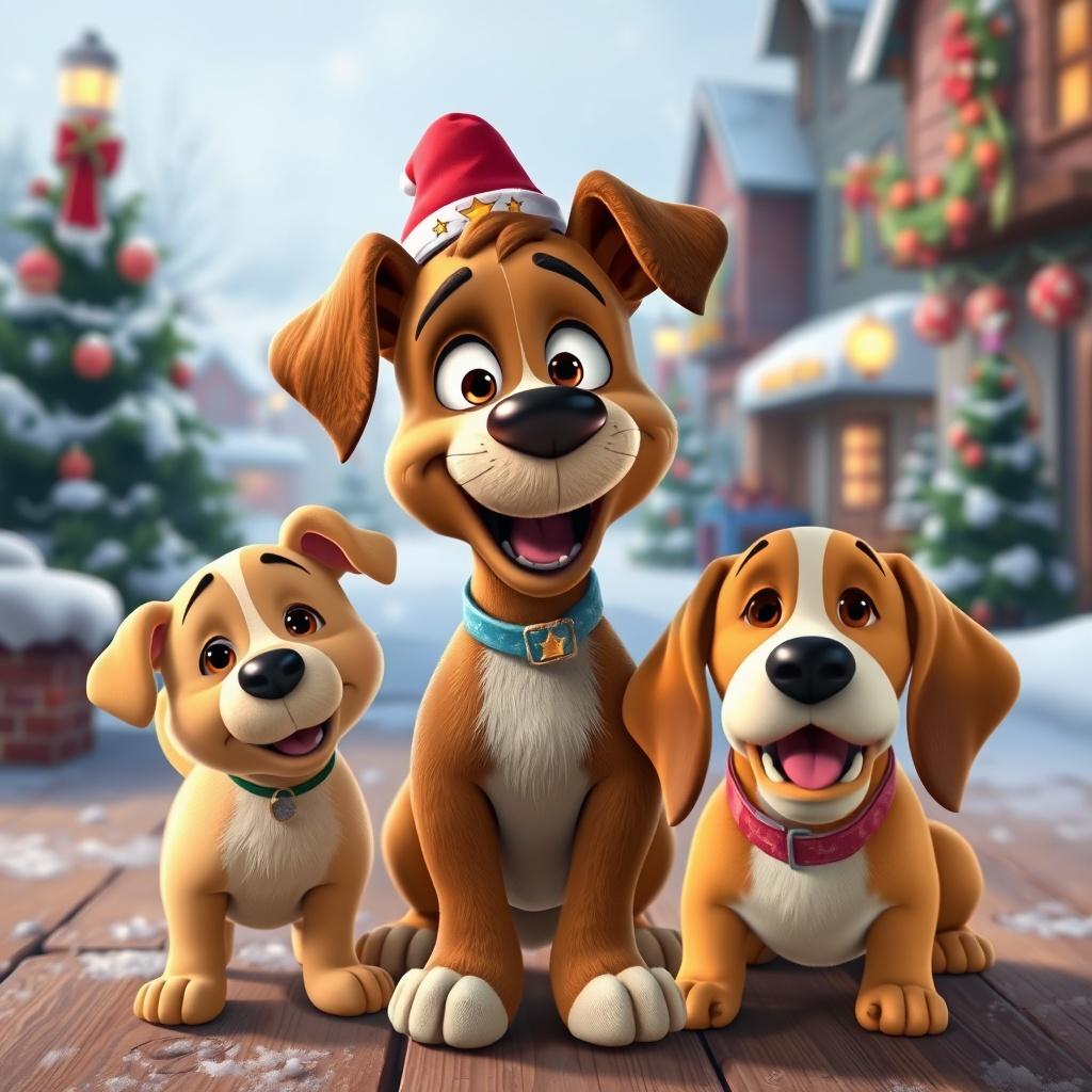 The Dogs' Christmas Adventure