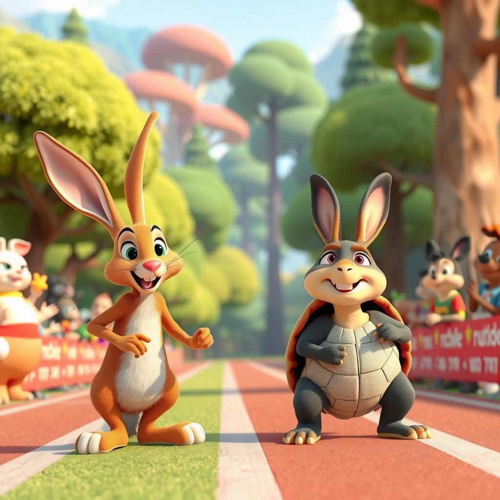 The Race in the Forest of Whimsy
