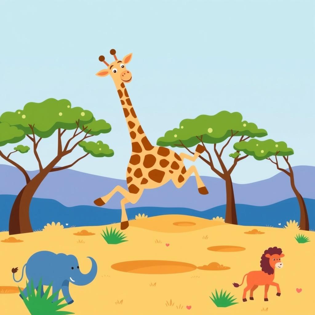 The Excited Giraffe