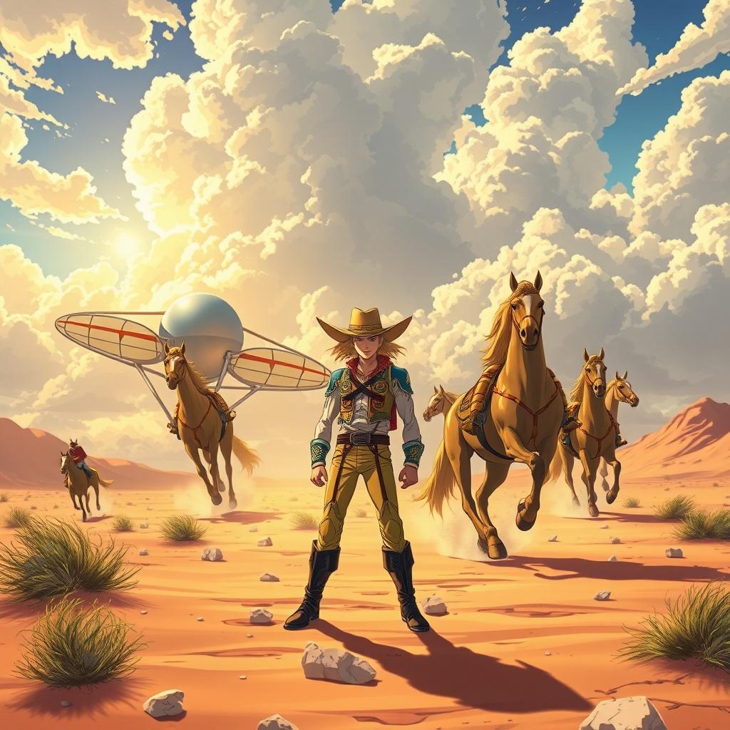 The Steel Ball Run Begins