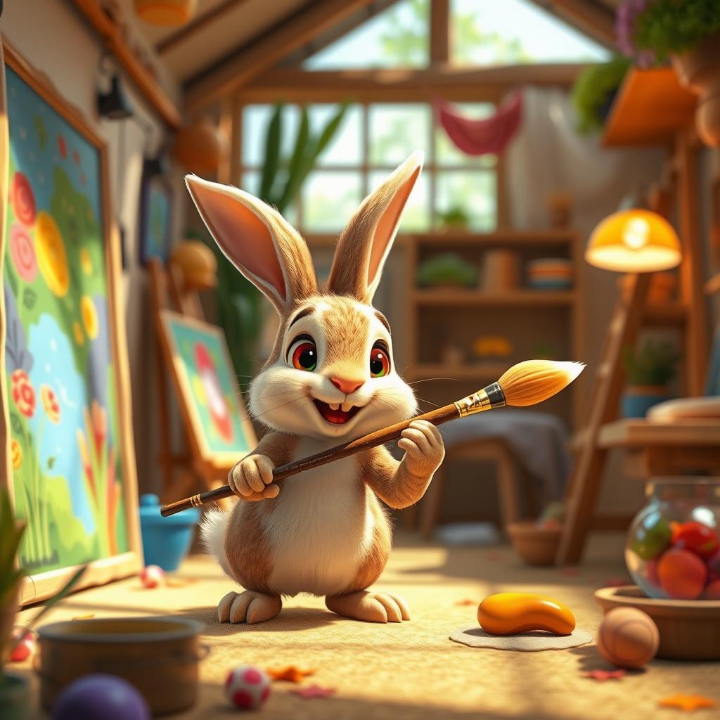 Benny's Magical Paintbrush Adventure