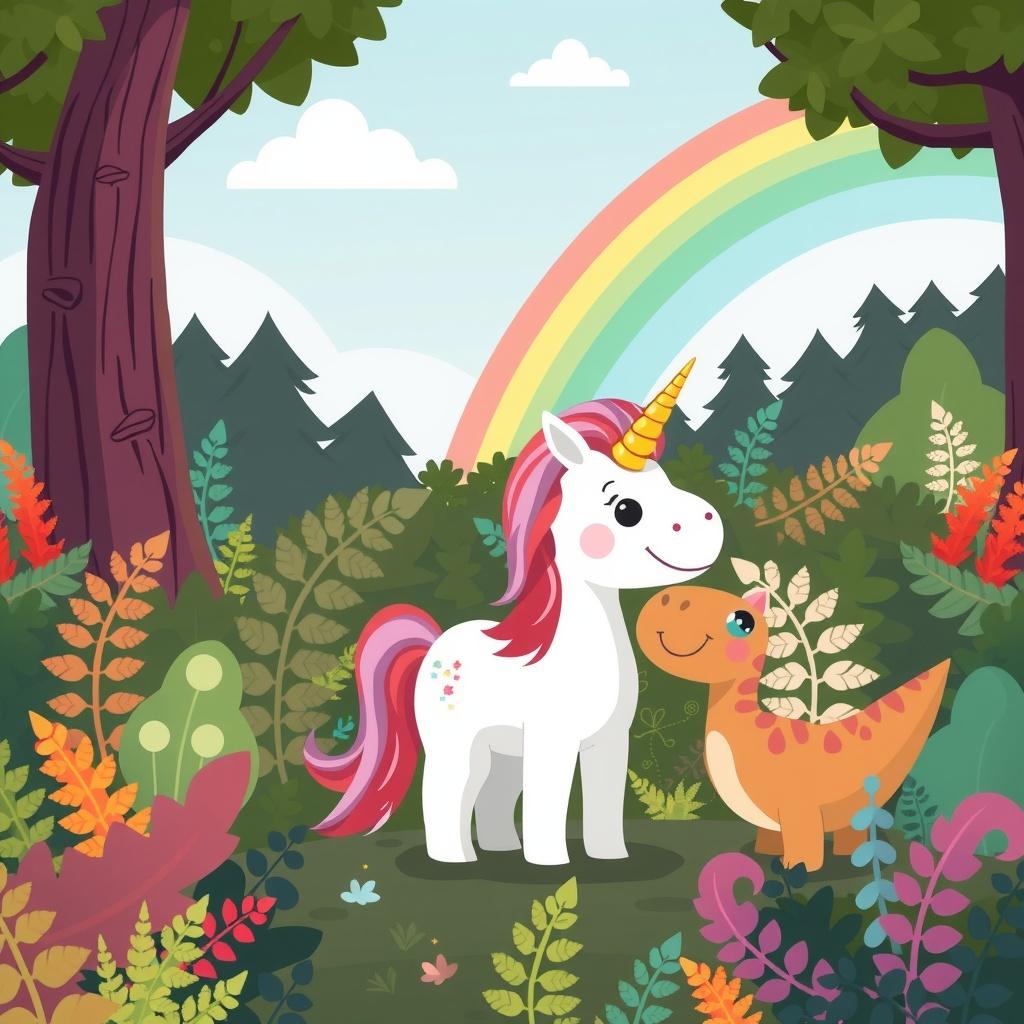 The Unicorn and the Dino