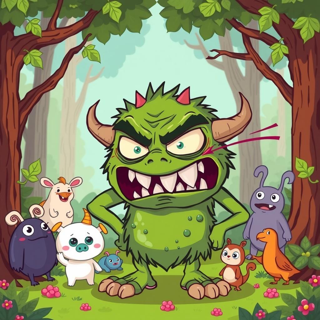 The Grumpy Monster