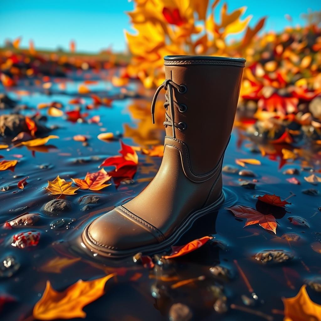 The Lost Rain Boot