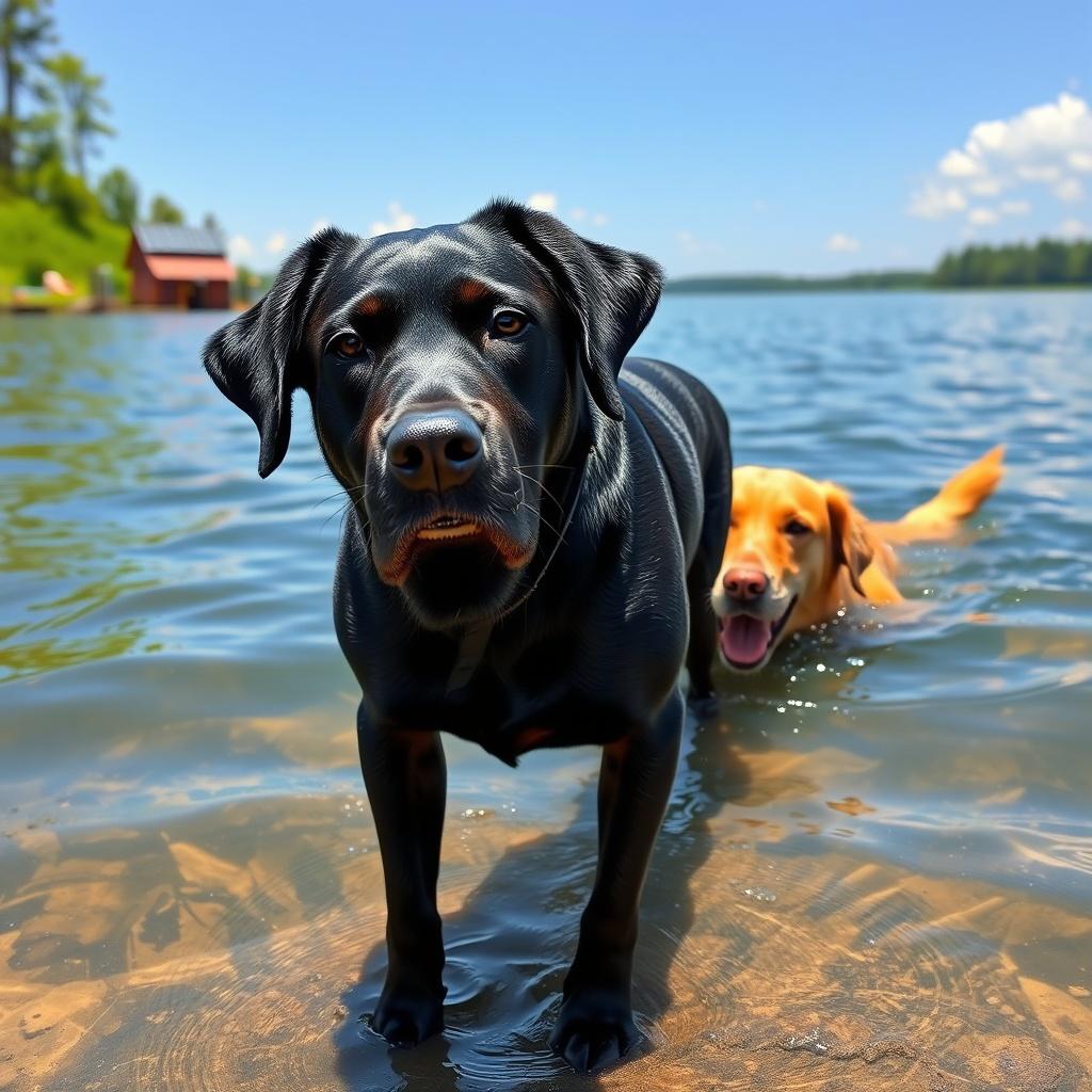 The Courageous Swim