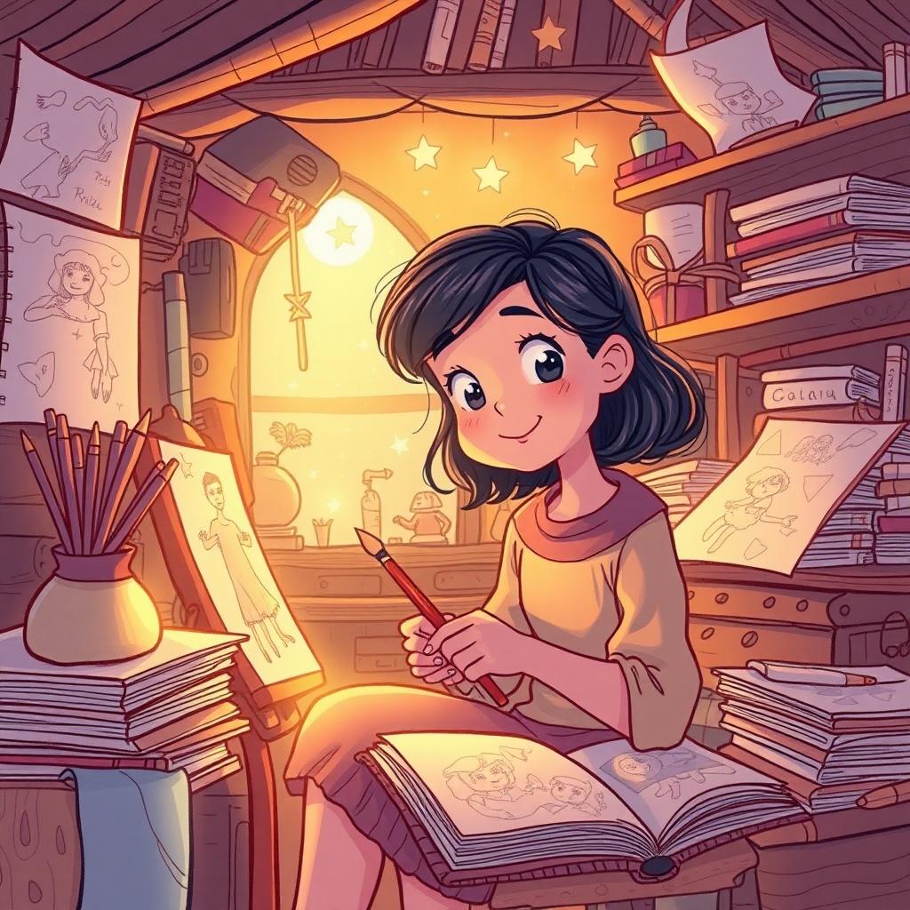 The Enchanted Sketchbook