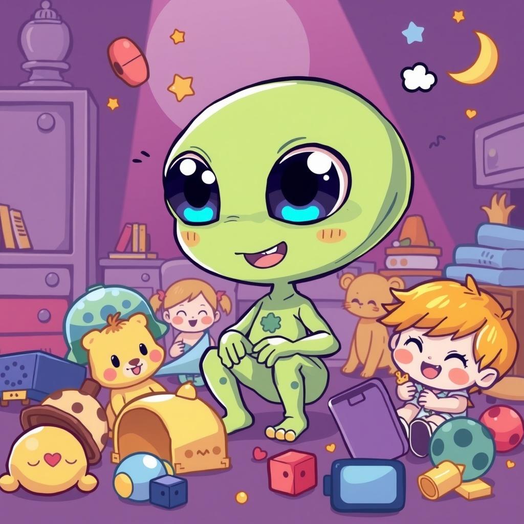 The Alien Babysitter's Misadventure