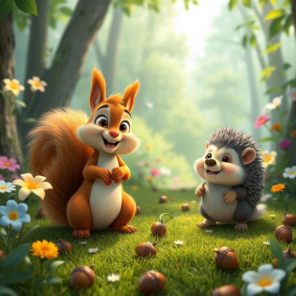 The Adventure of the Missing Acorns