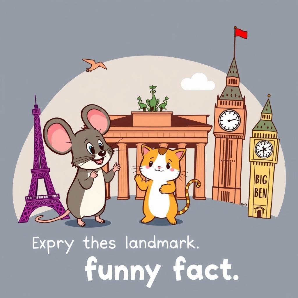 Adventures of Mouse and Kitten in Europe