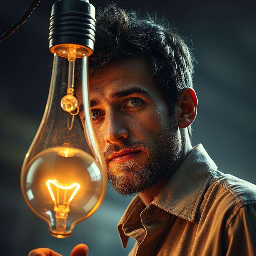 The Young Man and the Light Bulb Lesson