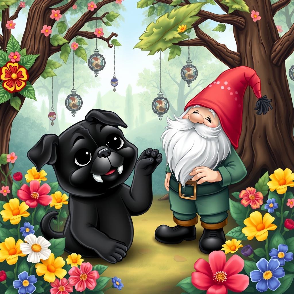 Teddy and the Forest Gnome