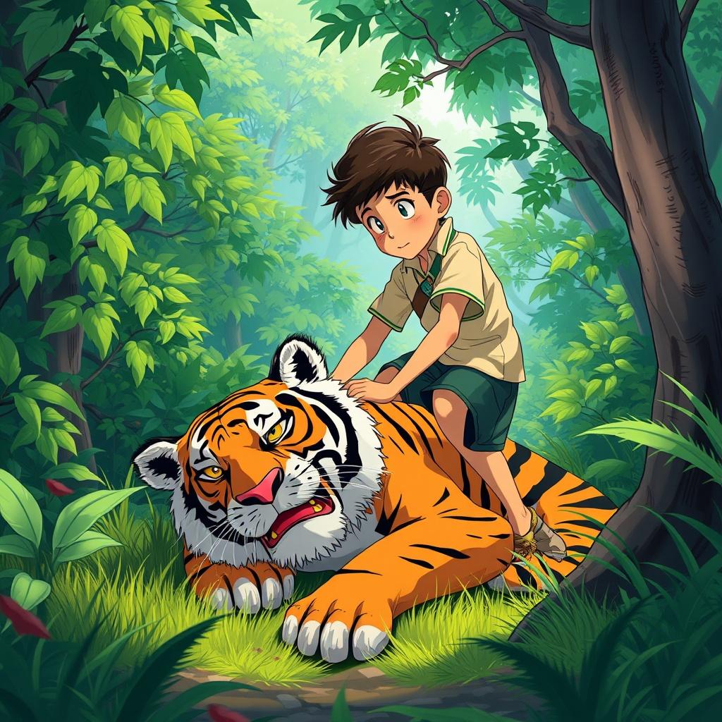 Arif and the Grateful Tiger