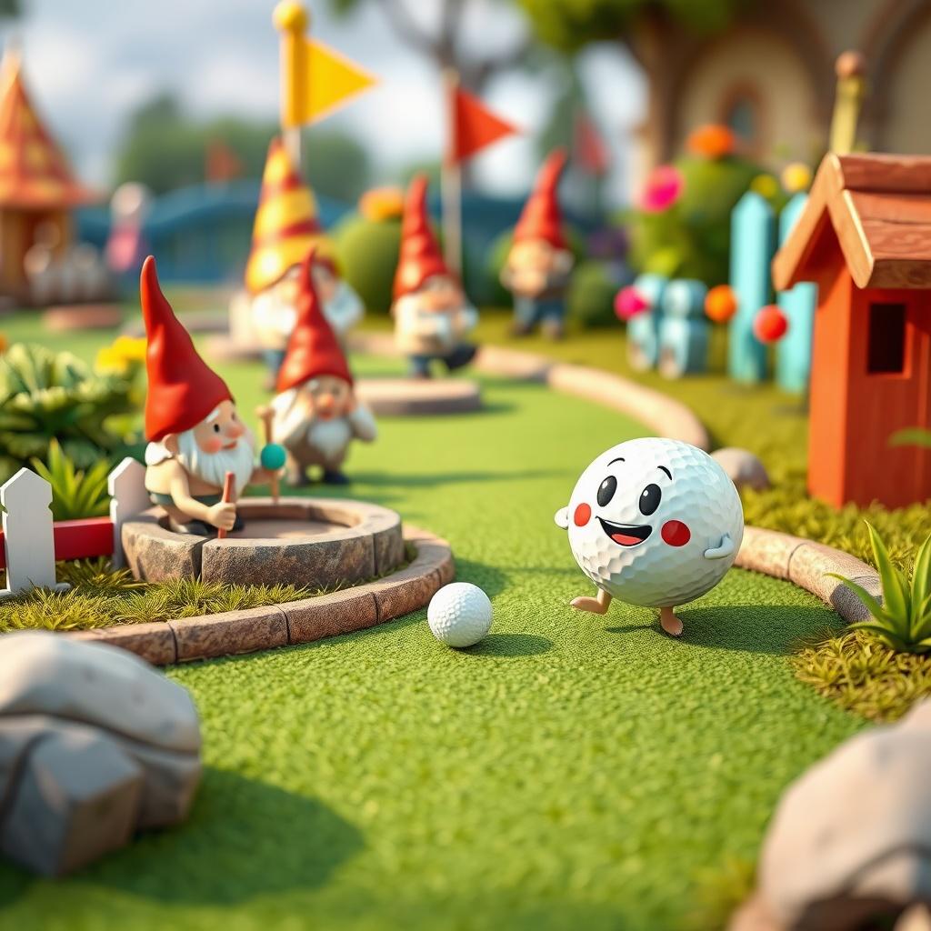 The Adventure of Bobby the Golf Ball